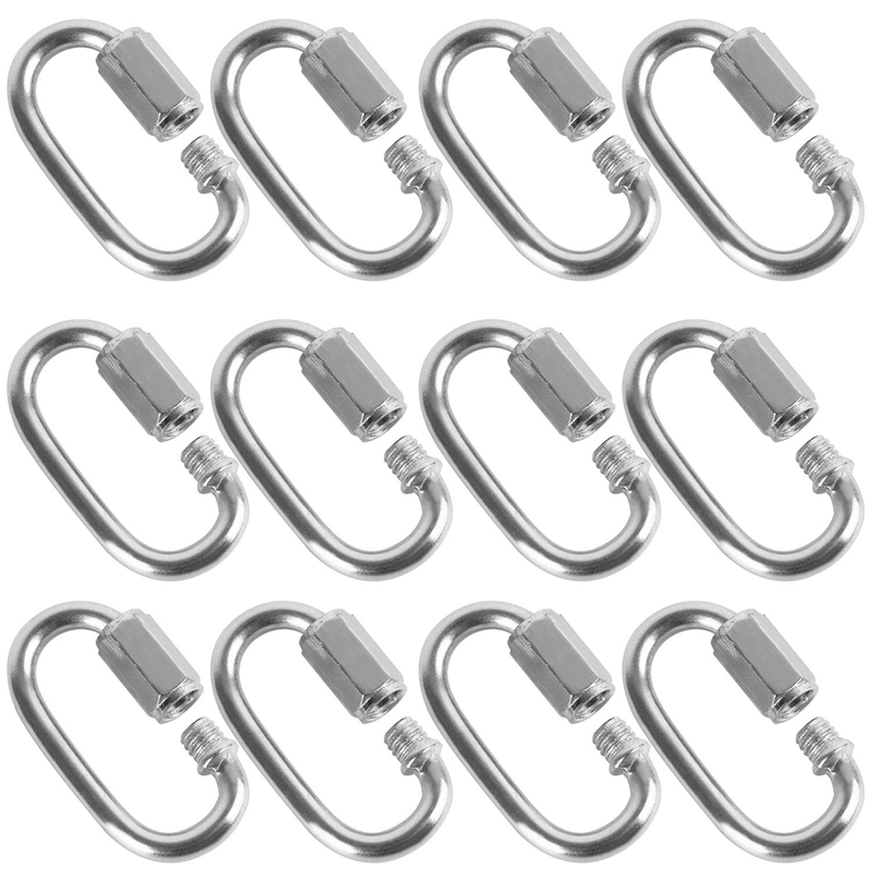12 шт. быстросъемных соедините – обзор и цена Chain Quick Link
